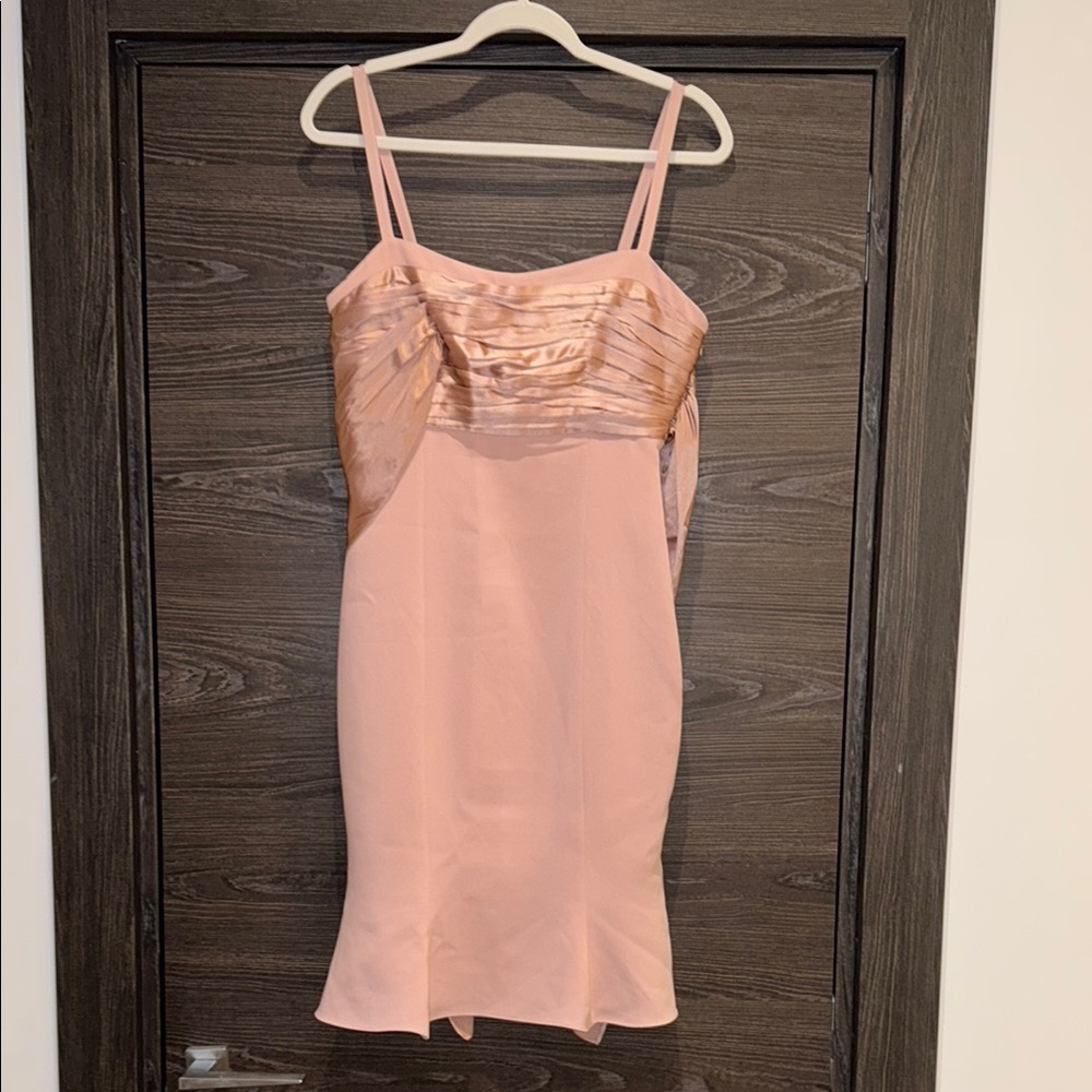 Cinq à Sept Paloma Fit and Flare Dress - Size 4 - Blush Pink